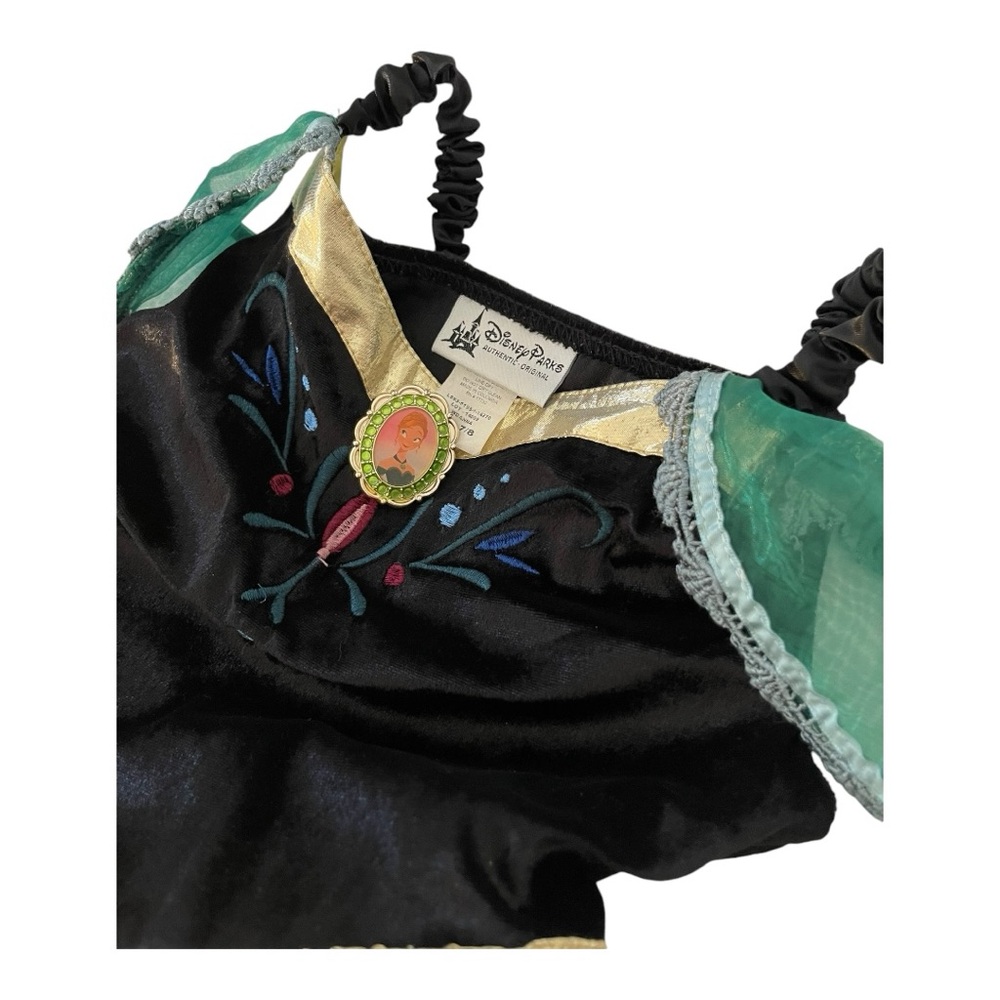 Authentic Disney Parks Frozen Princess Anna Coronation Day Gown Costume - Picture 10 of 11